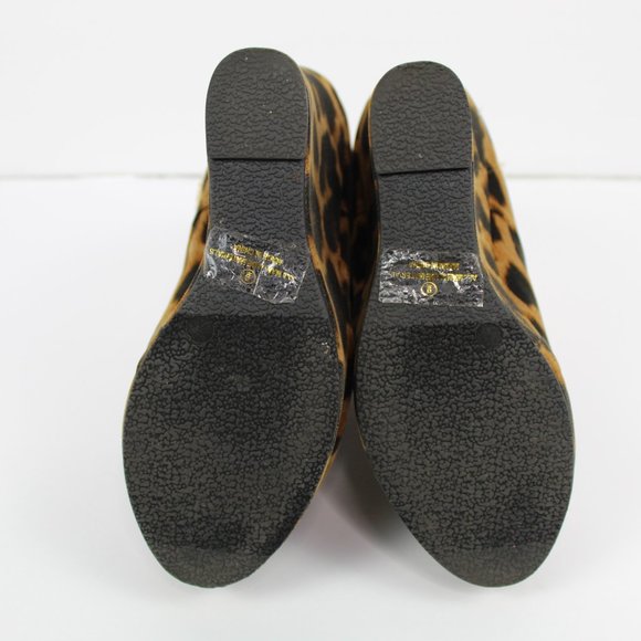 Liliana Verona Womens Wedge Boots Leopard Size 9 - Picture 7 of 7